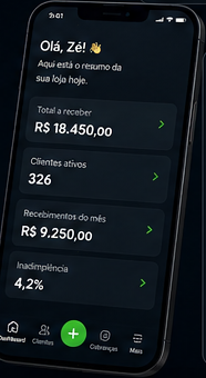 App mobile MeuFiado